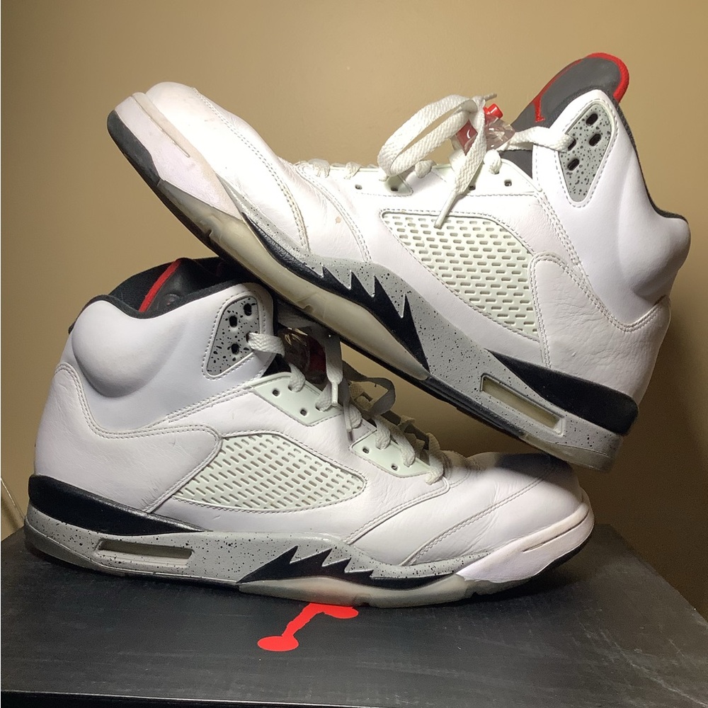 Jordan Black and White Sneakers